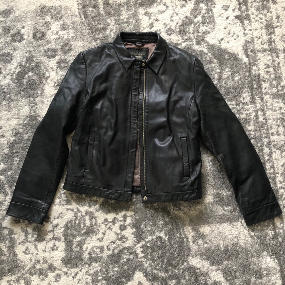 Banana Republic Leather Jacket